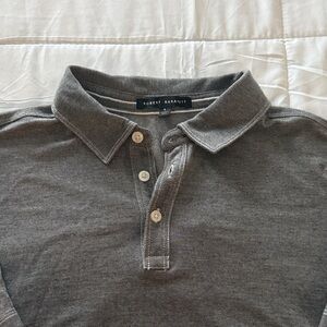 Robert Barakett Gray Heather Polo Shirt